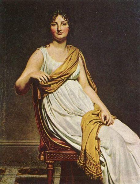 Jacques-Louis  David Portrait of Madame de Verninac Sweden oil painting art
